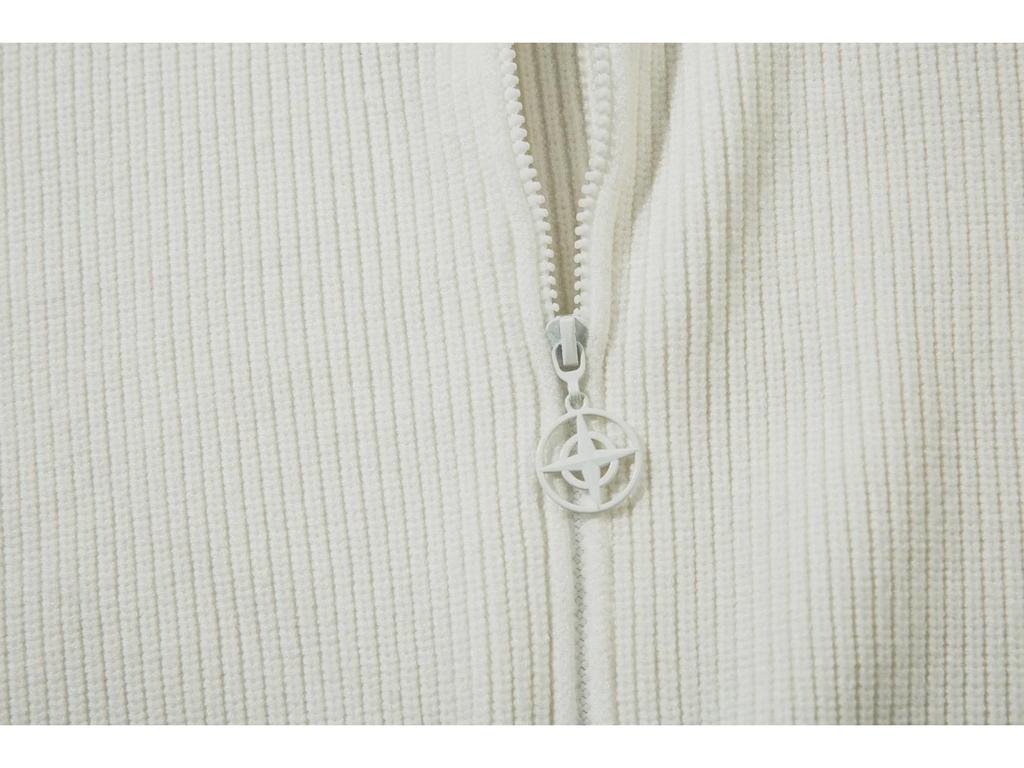 Унисекс-свитер с воротником-стойкой на молнии Stone для осени и зимы