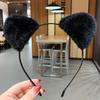 Cosplay Night Party Bar Plush Cute Face Wash Hair Band Cat Ears Headband Hair Accessories Hair Hoop