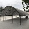 Arched Car Repair Tent