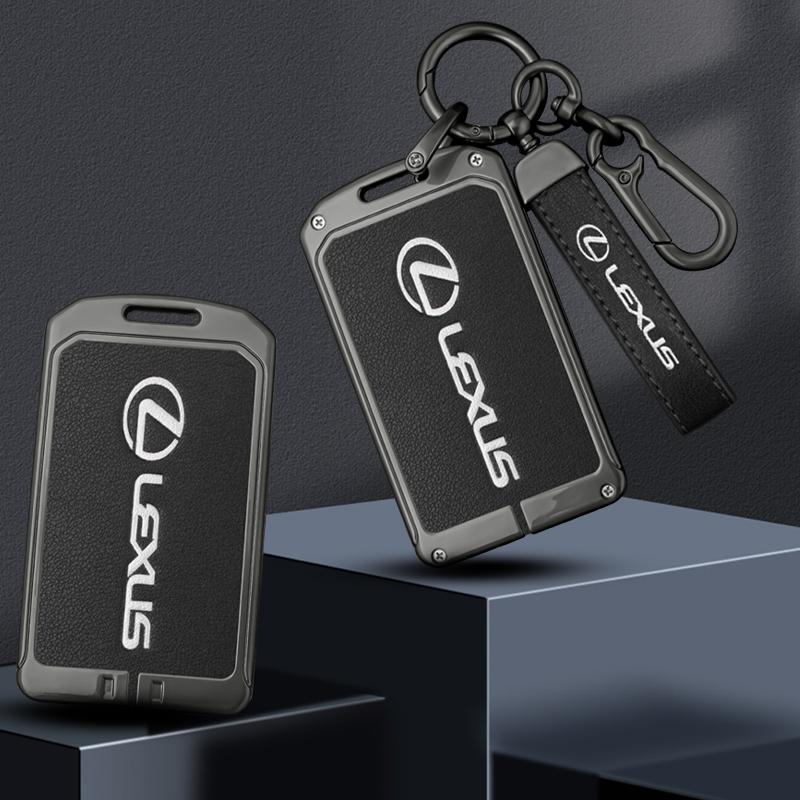 Zinc Alloy Car Card Smart Remote Key Case Cover Protect Holder Shell For Lexus F Sport ES LM GS IS NX RX LX LS RX300 Accessories