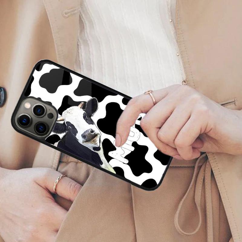 Dairy Cattle Cow Speckle Magnetic Phone Case For APPLE iPhone 17 Air 16 14 13 12 Pro Max 15 Plus Charge With MagSafe Cover