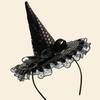 Cartoon Witch Hat Party Decorations Headband New Hair Hoop  Halloween