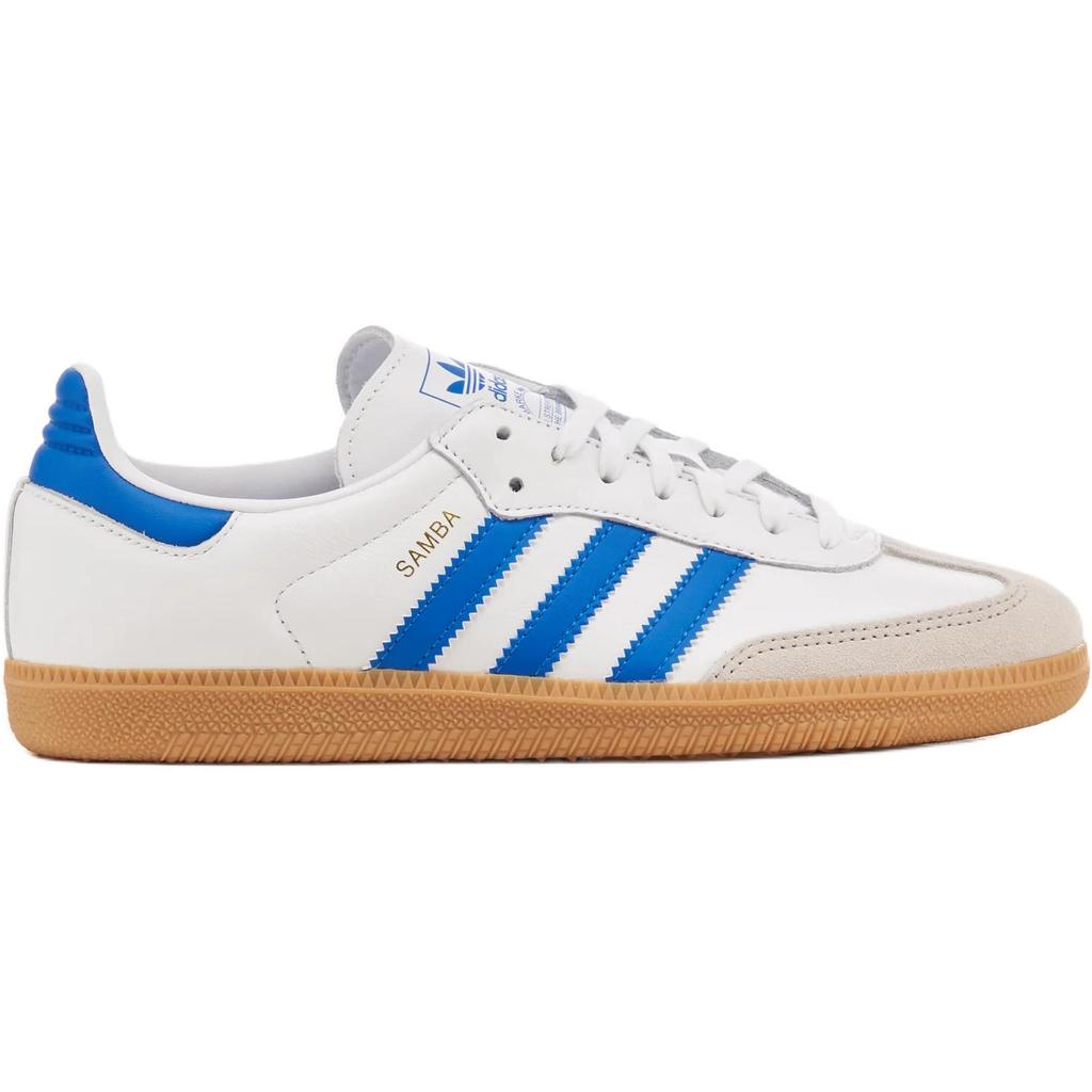 Adidas Samba OG J White Blue Gum Kids Sneakers Cloud-White JP5482