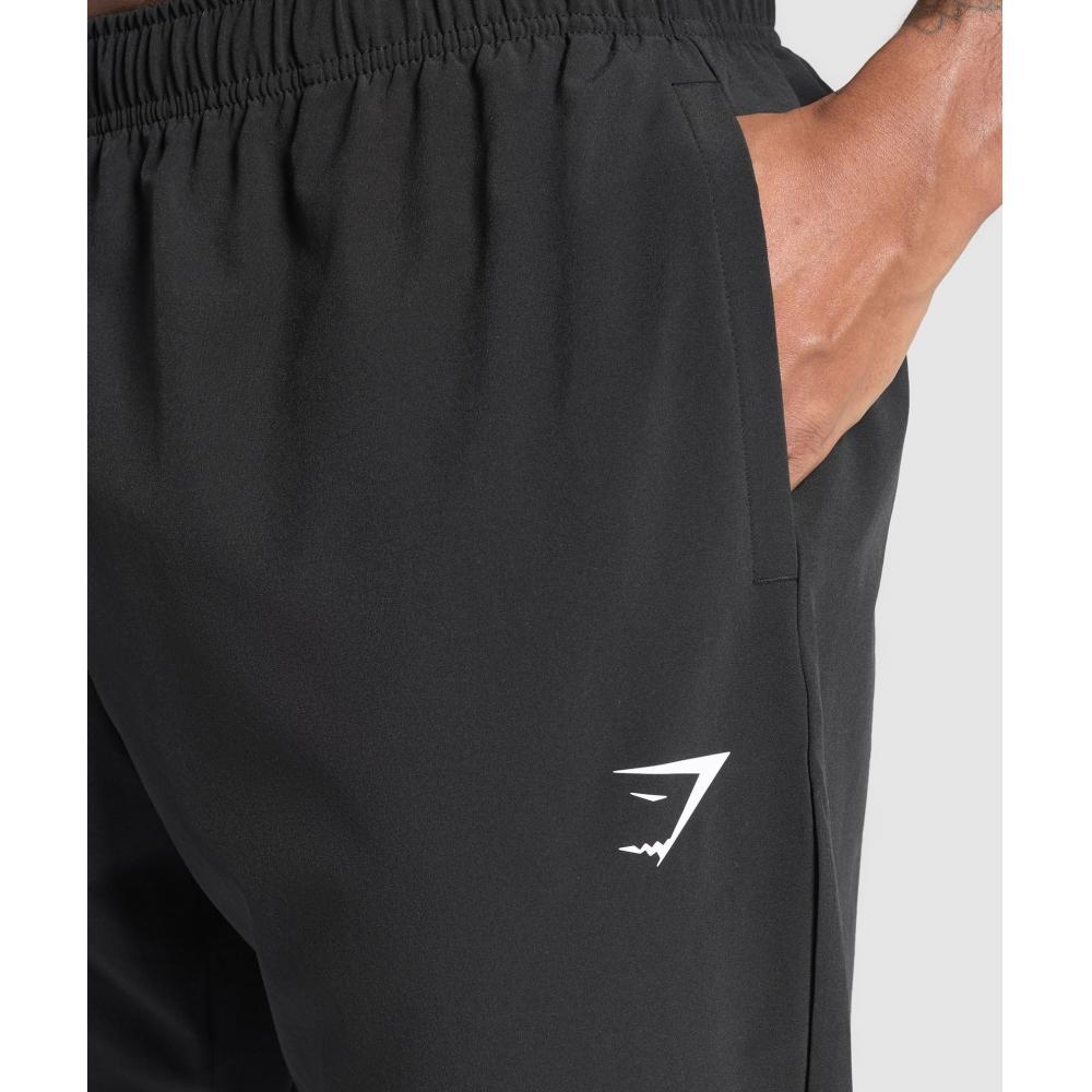 Gymshark Фитнес одежда тканые джоггеры черные A6a9x Bb2j