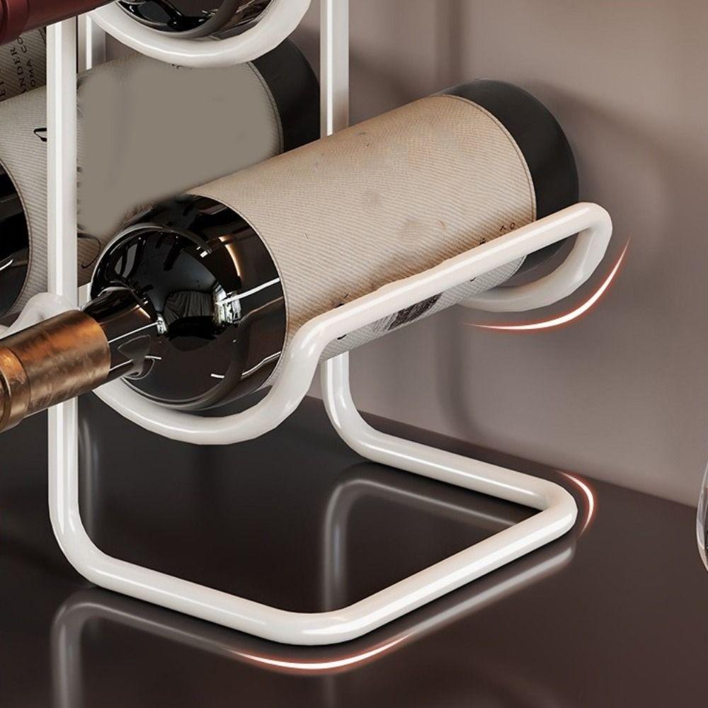 Iron Insulation Cup Holder Large Capacity Wine Water Bottle Holder Durable Cup Storage Rack Pantry