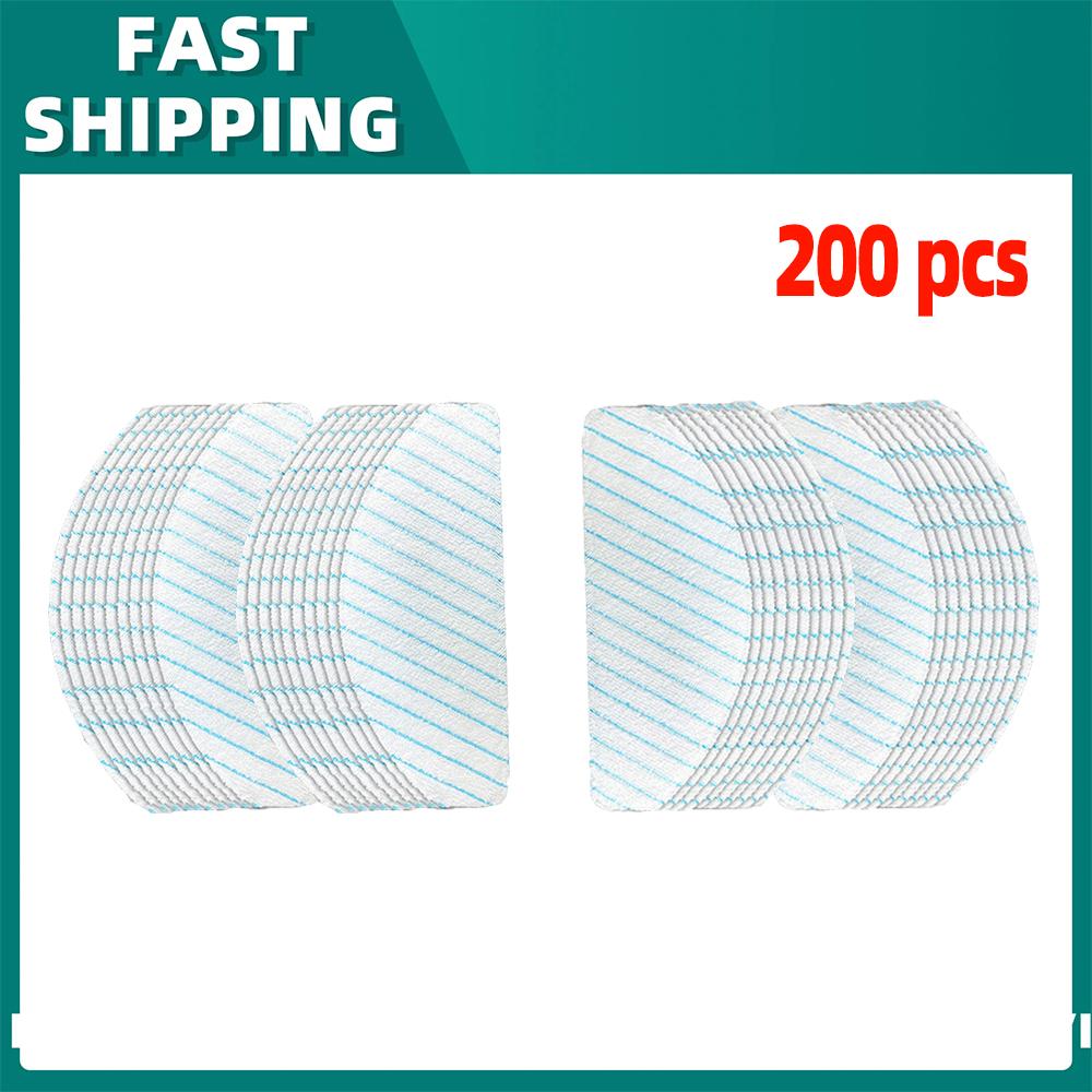 Compatible for Ecovacs Deebot Ozmo T8 T8+/ T8 AIVI T9 AIVI / N8 Pro/ N8 Pro+ Accessories Disposable Mop Pads Parts