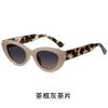 Vintage Cat Eye Sunglasses Spice Girls Wind Sunscreen Sunglasses Premium Sense Glasses 9070 Handle