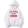 The Black Keys NRNF Худи с длинным рукавом Флис Мужская толстовка с капюшоном Повседневная Унисекс Уличная одежда Тяжелый Ментальный Стиль Пуловер
