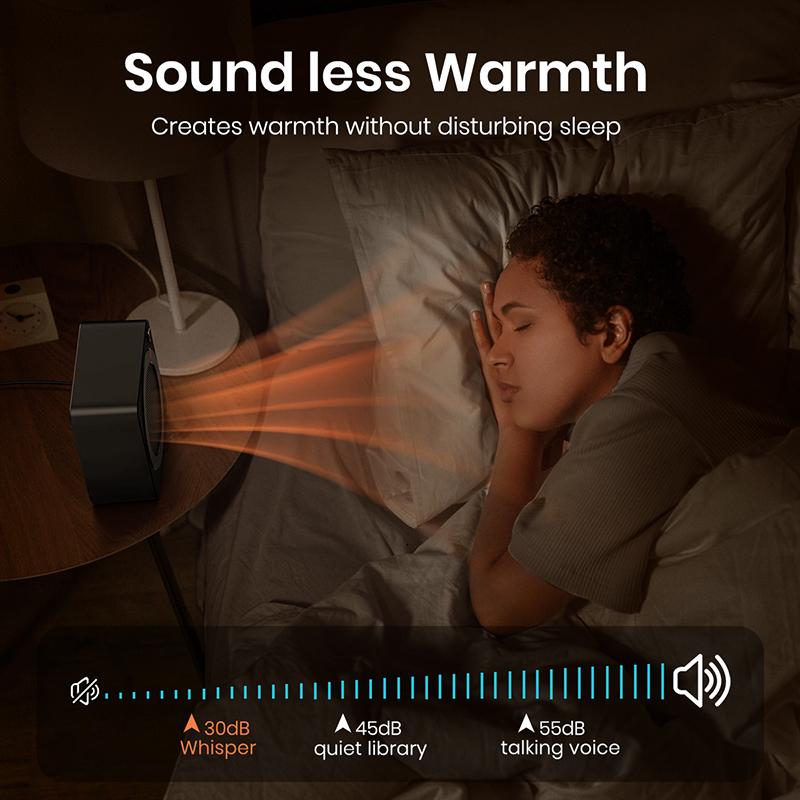 Обогреватель 500 Вт, энергоэффективные обогреватели для использования в помещении, электрический настольный обогреватель с керамическим покрытием PTC, быстрый нагрев,