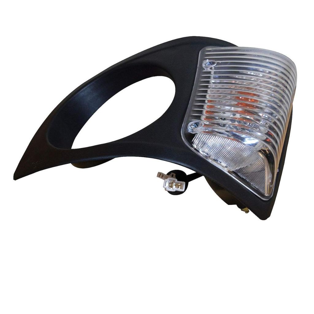 Side Light Assembly Set with 12V Bulbs & Eye Covers | Suitable for Mahindra ALFA Load 0.4 & Passenger 0.4 | Set of 2 (LH+RH)