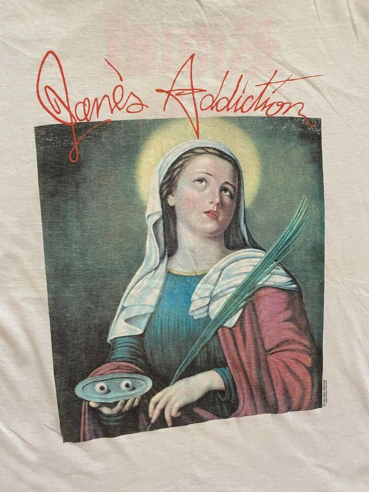 Jane's Addiction 1990 Ritual De Lo Habitual Тур Футболка Белая мужская Все размеры Унисекс Футболка