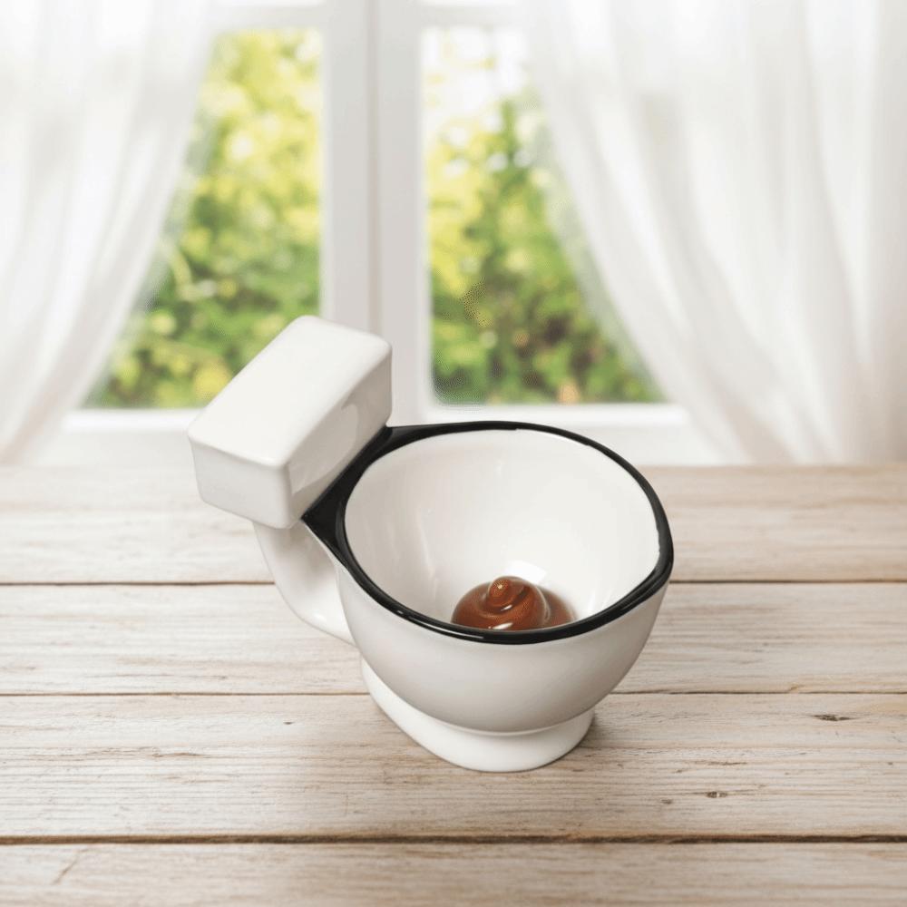 Novelty Ceramic Coffee Mug Minimalist Poop Cup Water Cup Toilet Water Mug  Gift Giving