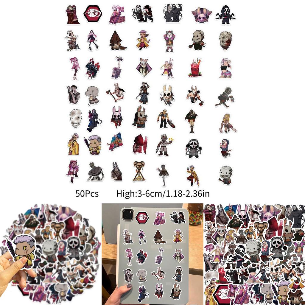 Colorful Game Dawn Chicken Graffiti Stickers Guitar Notebook Luggage Diy Waterproof Decals Wholesale
