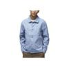 Jordan Essentials Solid Color Polo Casual Jacket Pushed Jacket Men Jackets Blue Grey FN4528-436
