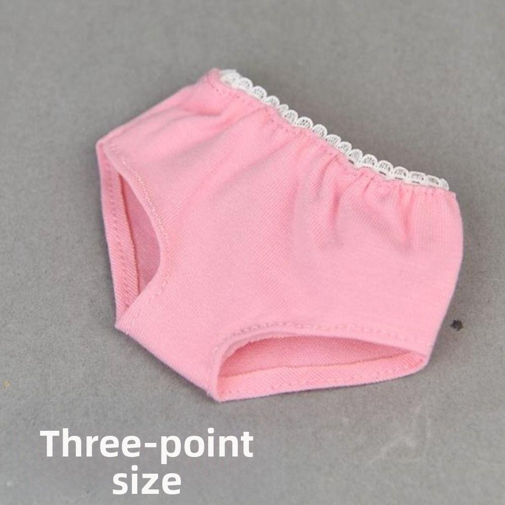 DIY Lace Cotton Underwear Cute Doll Clothes Accessories Briefs Underwear  1/3 BJD Doll/60cm Doll