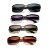 Glasses Square Sunglasses Polarized Eyewear Bright Windproof Metal Travel Outdoor Sports 4 Colors