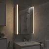 Bathroom Mirror Cabinet White 33 x 11.5 x 50 cm Engineered Wood