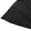 Tapis de bain - Colorama - Noir - 50 x 80 cm - 100% Polyester - Doux au toucher