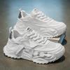 Fashion Chunky Mens Sneakers Designer Sport Shoes Fashion Breathable Casual Leather Fabric Height Increased Platform Shoes Zapatillas