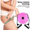 Waist Whisper |  Body Shaping Waist Twisting Disc | Core Workout Equipment for Exercise Waist Twisting Disc with Resistance Band Full Body