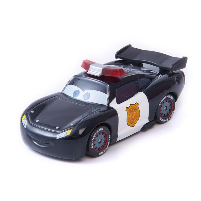 non-toxic Children Car Pixar Cars 3 Lightning McQueen Toys Jackson Storm The King Mater 1:55 Diecast Metal Alloy Model Car Kid Gift