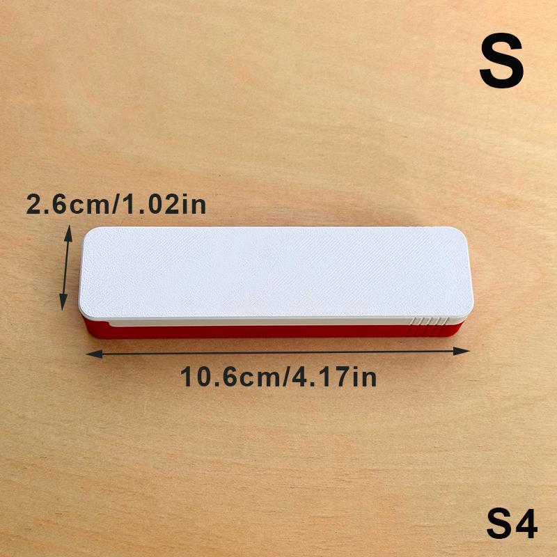 Convenient 7 Day Pill Organizer with Sliding Closure for Medication on the Go