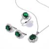 Zircon Jewelry Set for Womens Daily Commuting Jewelry Set High Quality Version