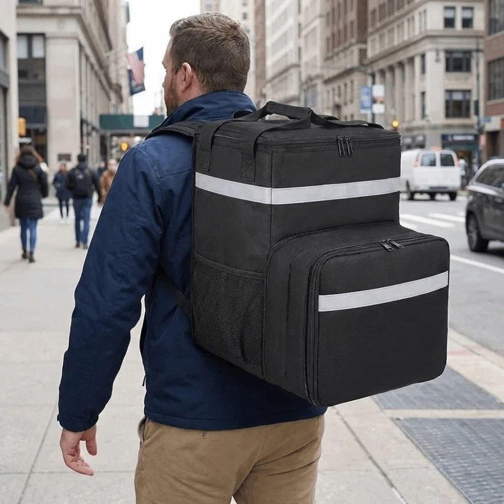 Waterproof Expandable Cooler Bag Large Capacity Thermal Food Storage Bag Outdoor