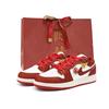 Air Jordan 1 Low Винтажные Баскетбольные Кроссовки Женские Красные FJ3465-160(Team676-SBOX)