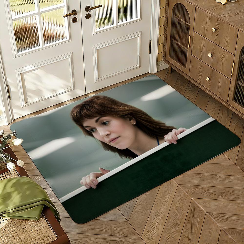 S-Severance Mark Scout Floor Mat Soft Thickened Absorbent Non-Slip Bedroom Living Room Door Mat Home Decor Flannel Rugs