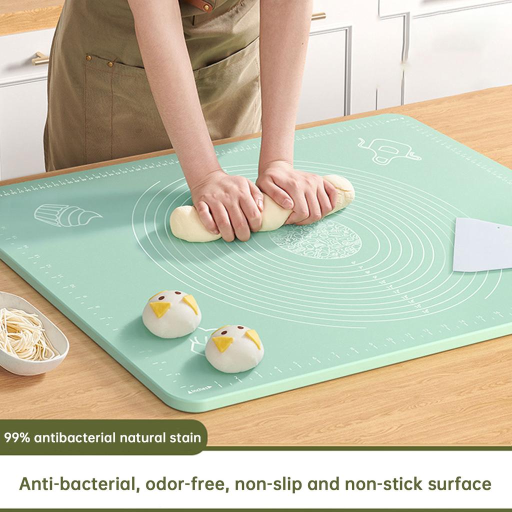 Silicone Baking Mat Pizza Dough Maker Pastry Kitchen Cooking Tools Utensils Non-stick Rolling Dough Pads Kneading Accessories