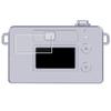 Of ClearView Kenko Toy Camera Pieni M LCD Protective Film Type Made In Japan [Set 2] Anti-Fingerprint (Clear)
