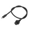 Water Proof Extension Cord Type C Thread Female To USB 3.0 Male Connector Cable 0.5m Length 30V