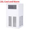 20L/35L White Aquarium Water Chiller Fish Tank Cooler Heater System Constant Temperature Device Sustainable Refrigeration Accessories White