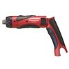 EZ7410XR1 Rechargeable Stick Drill Main Unit Only and Case Sold Compact Red Driver, 3.6V, (Battery Pack, Charger, Separately),