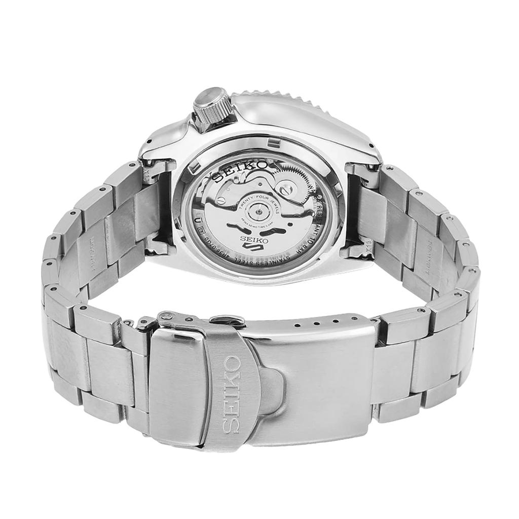 SEIKO5 Sports Black Dial Silver Stainless Steel Bracelet Automatic Watch SRPD57K1 [Seiko] [Item]