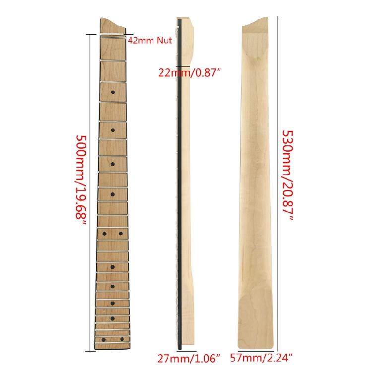 Безголовый DIY сменный гриф для бас-гитары, запчасти для грифа бас-гитары, заменить 25 ладов