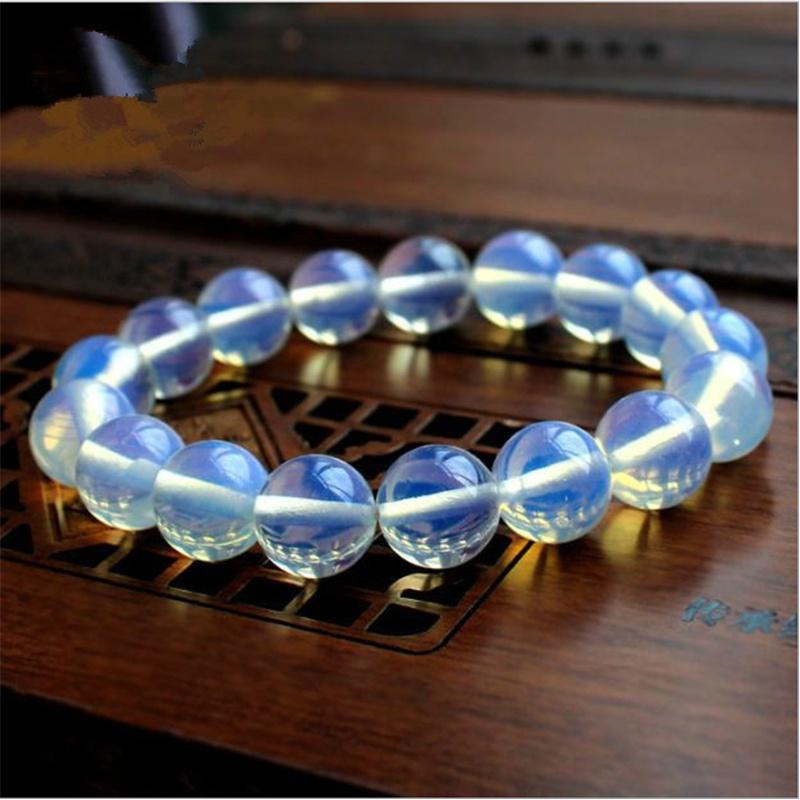 Универсальные эластичные браслеты из круглых бусин из натуральных драгоценных камней  6 мм для любого случая