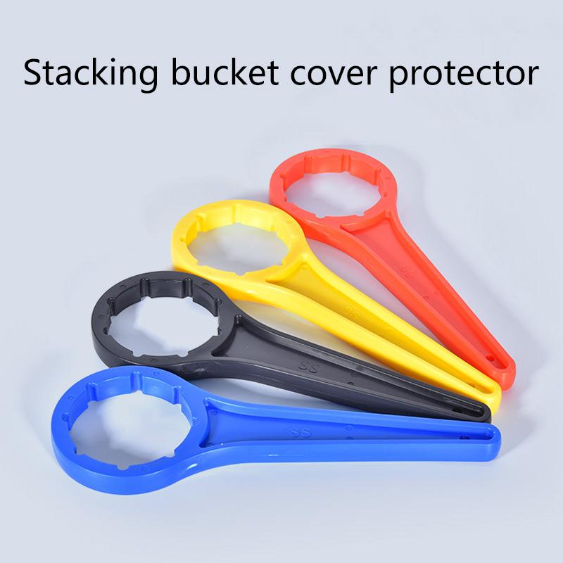 Ключ для крышки бочки Открыватель для крышки пластикового ведра 10 л-30 л Ключ для крышки Синий Черный Желтый Красный Аксессуары для ключа для крышки пластикового ведра