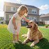 VEVOR Artificial Grass, 457.2 x 213.36 cm Fake Grass Turf Rug, 3.5 cm Pile Height Realistic Synthetic Lawn Carpet Roll Mat
