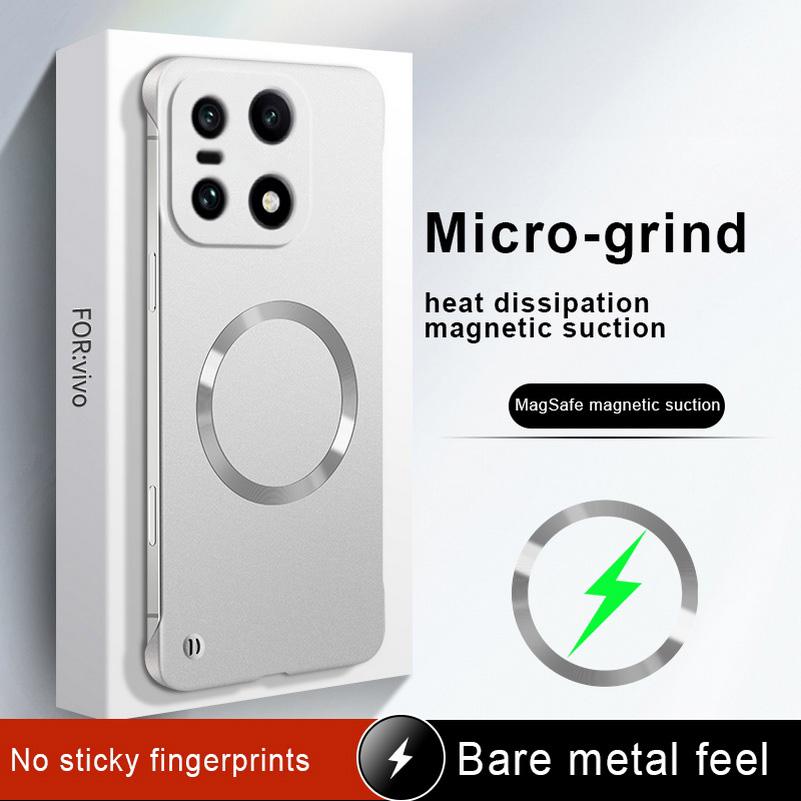 Тонкая рамка Магнитный чехол Magsafe для VIVO X300 Pro vivo x300 X200 Ultra X200s x200 Pro FE X100 Pro Защитная крышка для камеры