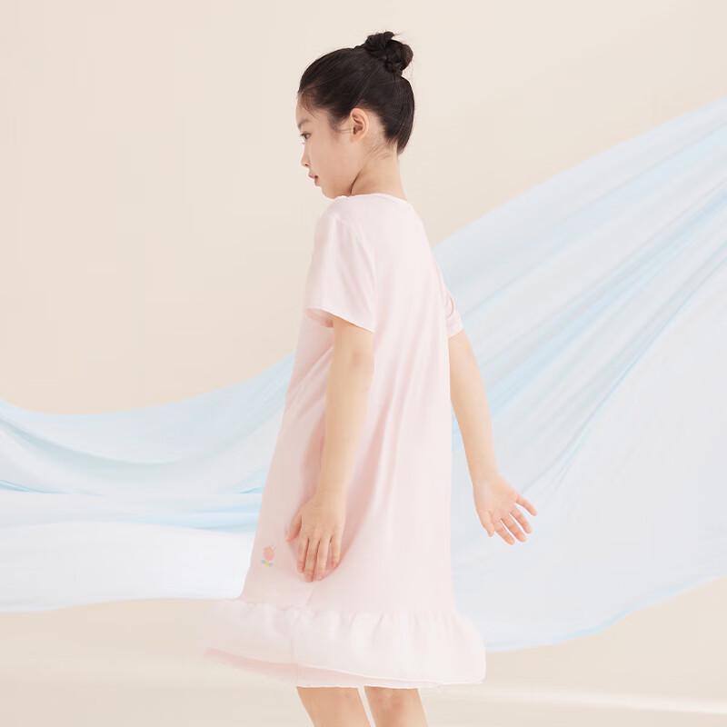 Легкое короткое платье-пижама для девочек Hongdou 'Принцесса' Q3016