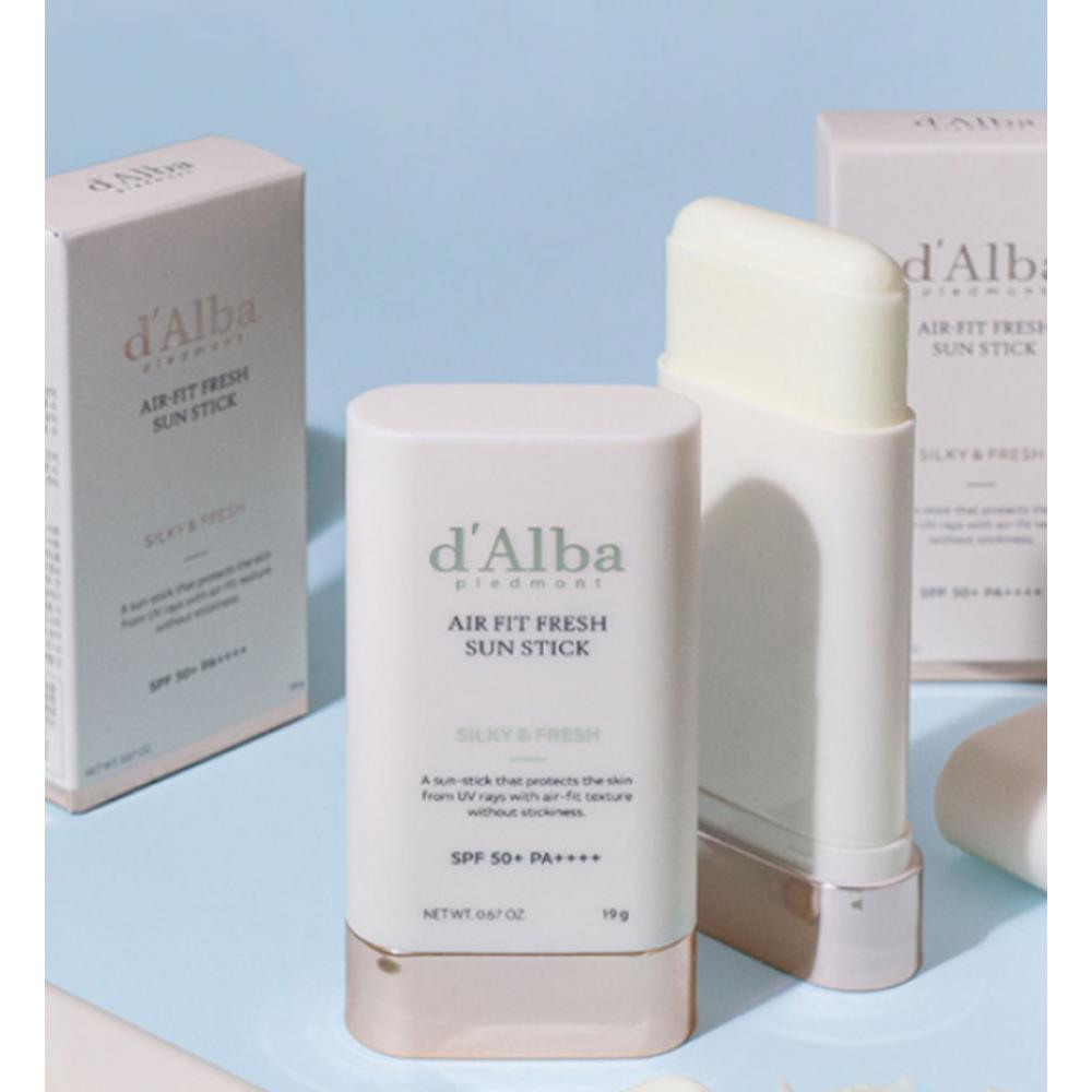 d'Alba Солнцезащитный крем Air Fit Fresh Sun Stick SPF50+ PA++++, 19 г, 4 шт.
