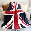 Фланелевое одеяло Union Jack Одеяло Диван Офис Одеяло для сна