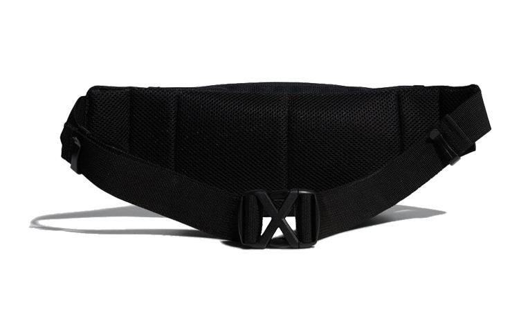 Adidas Recycled Material Polyester Gym Bag, Fanny Pack Regular Unisex Black H64743