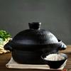 Cooking Casserole Double Cover Japanese Pottery Ceramic Soil Pot Soup Chinese Steamed Rice Household Fire Saucepot Hot Pot