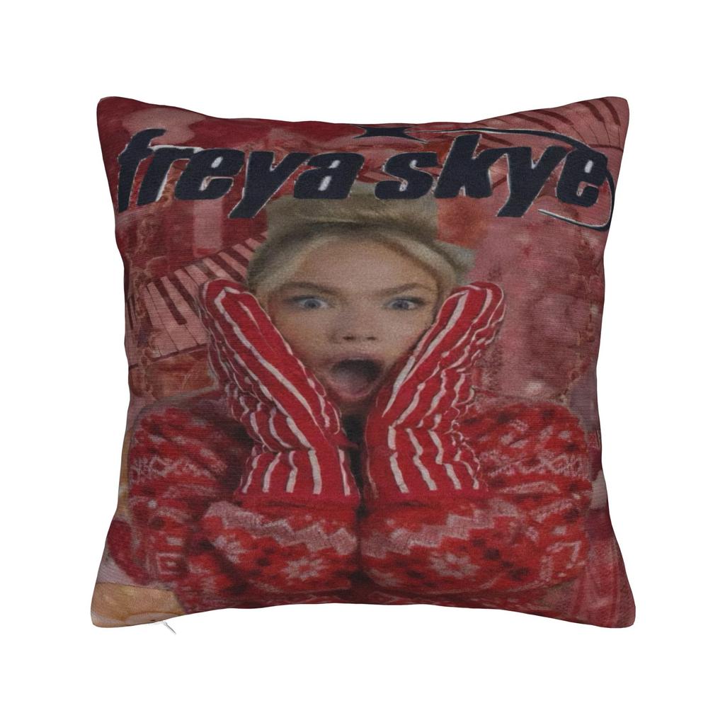 Y2K Диван Фрея Скай Певица Тур 2026 Декоративные Наволочки Вещи Наволочки На Подушки Молния Разный Размер