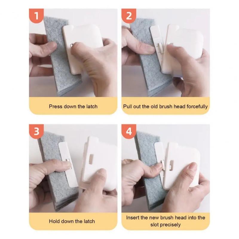 Щетка для чистки щелей Щетка для щелей в ванной Комнате Очиститель вентиляционных отверстий автомобиля Двусторонняя щетка для щелей Инструмент-скребок для дома Инструмент для чистки ванной