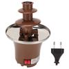 Шоколадный фонтан 45 градусов Нагрев 35 Вт Портативный мини-шоколадный фонтан для фондю для дома Подарки