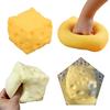 Гигантский Кубик Сыра Игрушка-Сквиш Симуляция Гигантской Большой Сырной Фиджет-Игрушки Медленно Возвращающая Форму Снимающая Стресс Игрушка-Мяч Для Подарков Взрослым